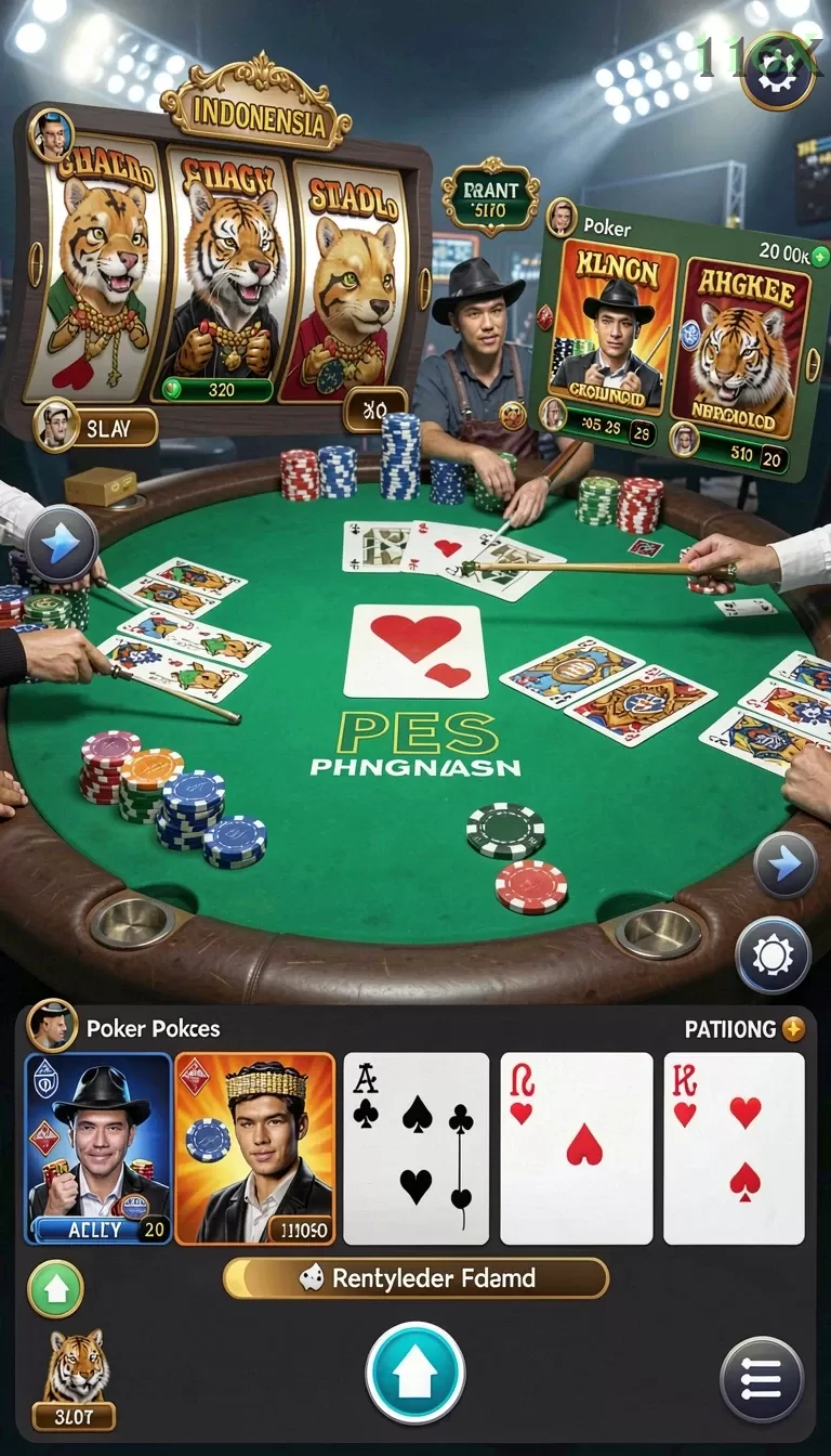 Cuplikan layar IOSBET — menu navigasi